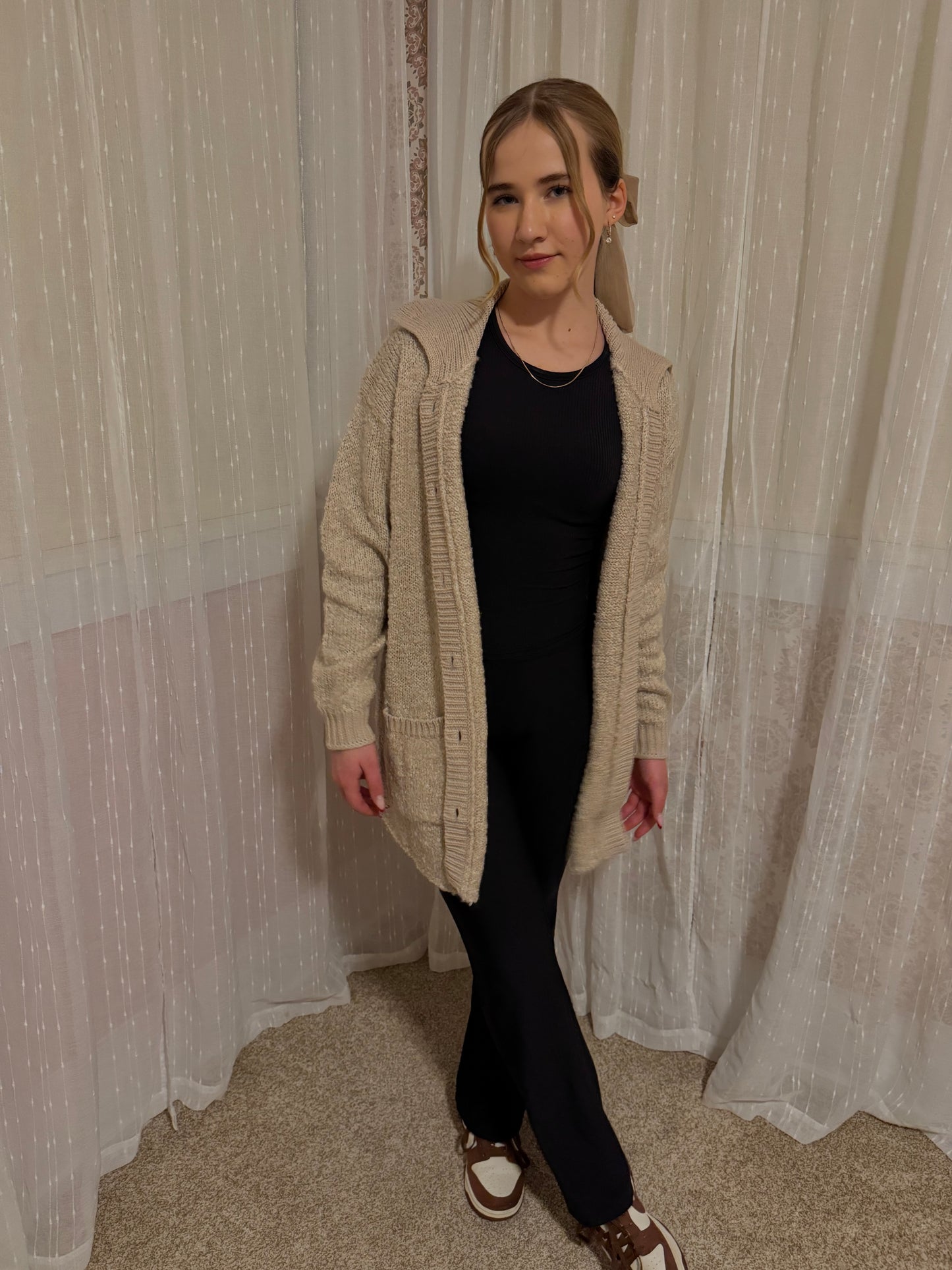 Vanilla Wrapped Cardigan
